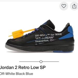 NEW OFF-WHITE JORDAN 2 SNEAKERS